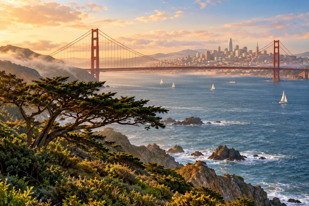 Illustration of San Francisco