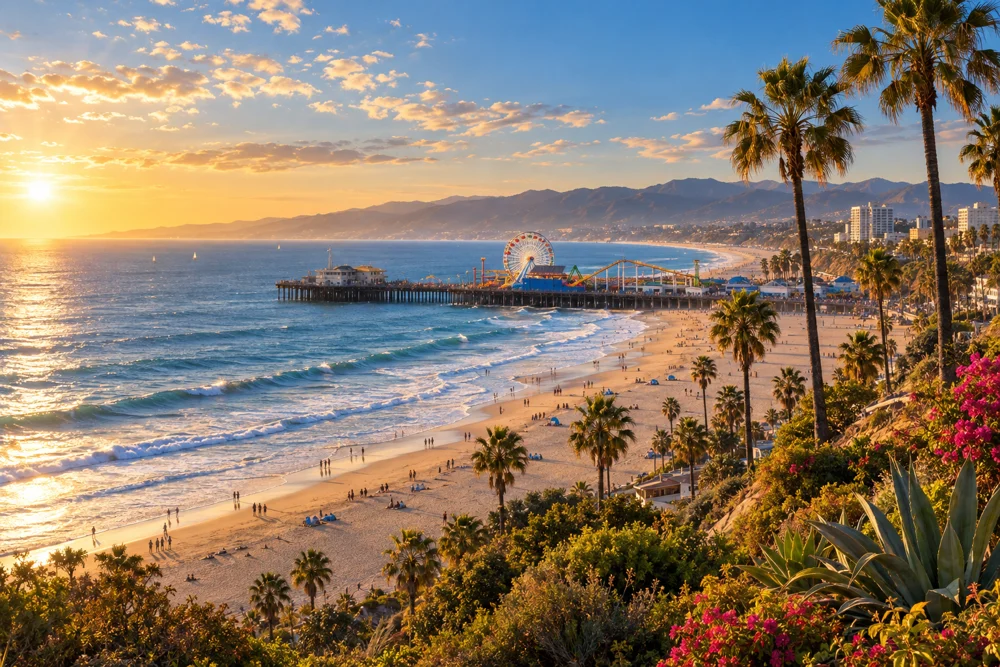 Illustration of Santa Monica